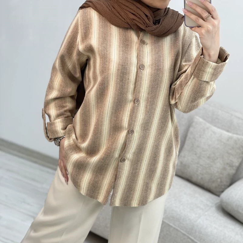 مانتو پاییزه جنس پشمی مانتو پشمی راه راه مانتو زنانه پاییزه مانتو راه راه مانتو اسپرت مانتو زنانه اسپرت با ارسال رایگان