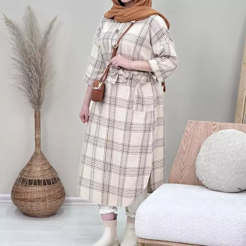 پیراهن پاییزه پشمی پیراهن زنانه پاییزه مانتو پیراهنی زنانه ارسال رایگان